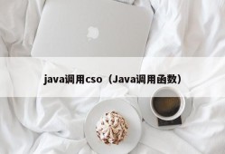 java调用cso（Java调用函数）